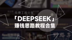 DeepSeek丨赚钱思路合集(市面上最全的赚钱思路合集)-工具箱