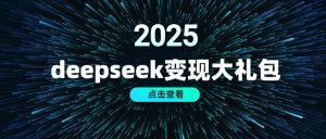 deepseek超级变现大礼包-工具箱