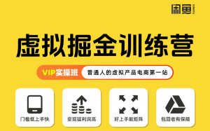 【闲鱼掘金训练营】每天1小时,月入5000+!-工具箱