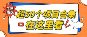 超50个免费项目合集点击这里查看-工具箱